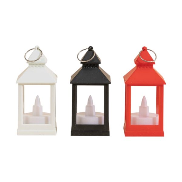 Christmas Light Vintage Mini Oil Light Plastic Led Electronic Candle Light Candlestick Decorative Tabletop Decoration