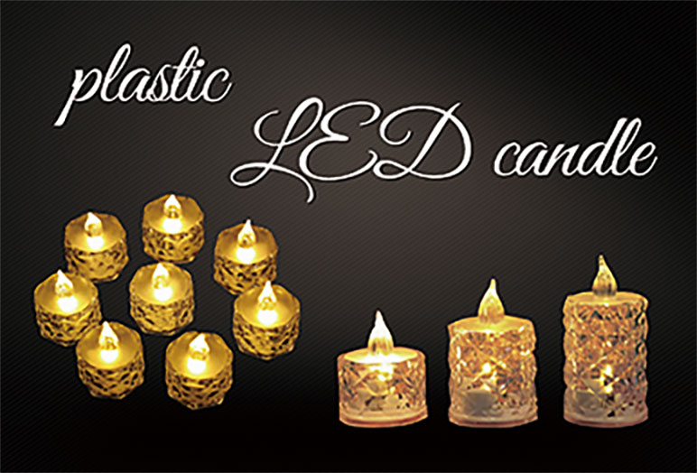 Plastic LED Candle