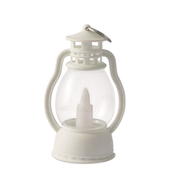 Vintage Mini Electronic Candle Lantern – Christmas, Halloween Tabletop Decor, Oil Lamp for Festive Home, Party & Holiday Ambiance - Image 3