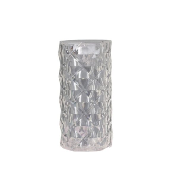 Elegant Crystal Rose-Projection Table Lamp – Ambient Bedside Night Light for Photography, Romantic Decor & Instagram-Worthy Mood Lighting