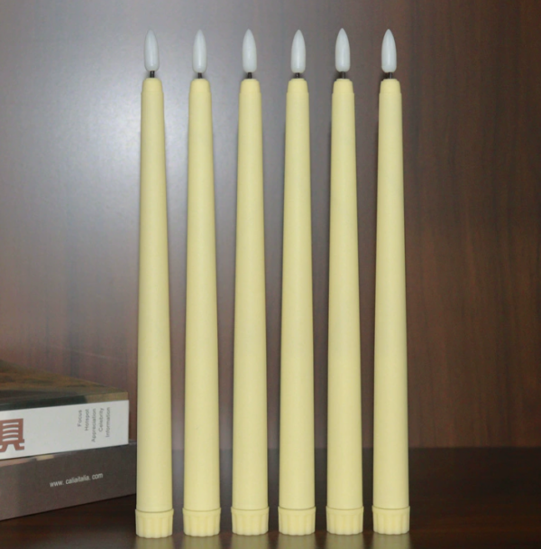 10-Key Remote 3D Bullet-Tip LED Flameless Candles – Spiked Halloween/Bar Decor, Reusable Electronic Candles for Home & Holiday Ambiance - Image 4