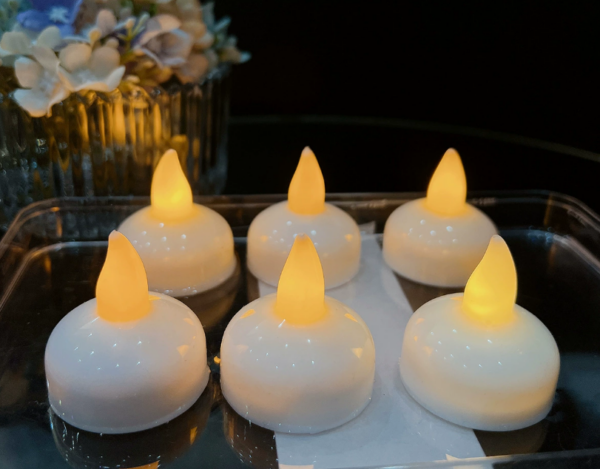 Floating Water-Activated LED Candles – Waterproof Auto-Ignite Pool Lights for Weddings, Parties & Outdoor Décor – Flameless, Safe & Reusable Waterproof Candlesticks - Image 2