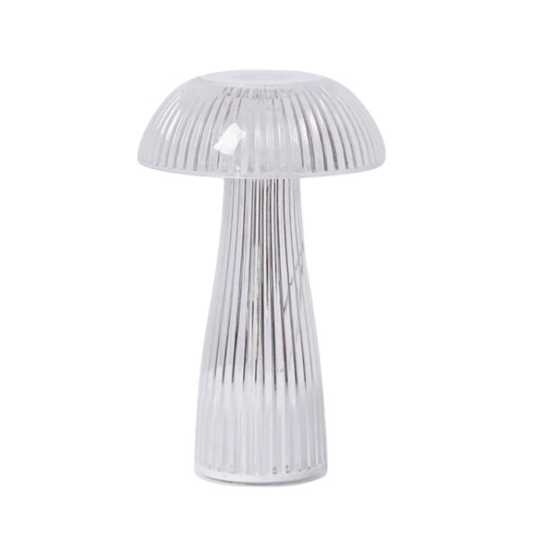 LED Mushroom Table Lamp - Creative Mini Bedside Night Light, Electronic Flameless Candle for Kids Room, Sleep Aid & Mood Lighting - Compact, Energy-Efficient Nursery Decor