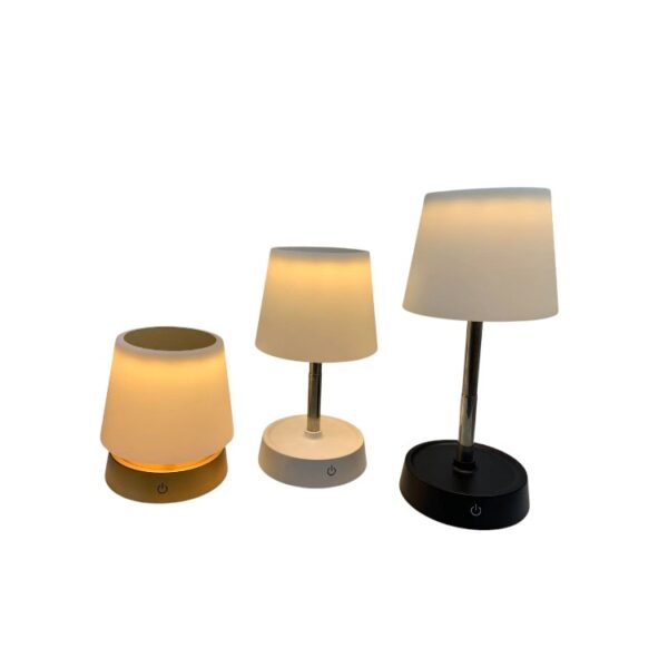 Rechargeable LED Desk Lamp with Power Bank - Adjustable Eye-Caring Study Light, Portable Night Light & Ambient Mood Lighting for Office, Dorm, and Bedside