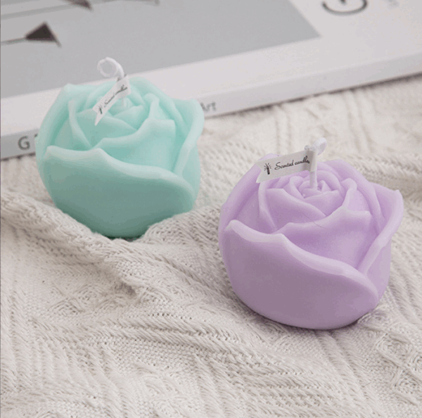 Rose-Scented Decorative Candles Wholesale – Creative Home Fragrance, Elegant Mother’s Day Gifts, Smokeless Soy Wax Aromatherapy, Ambient Candle Decor - Image 3