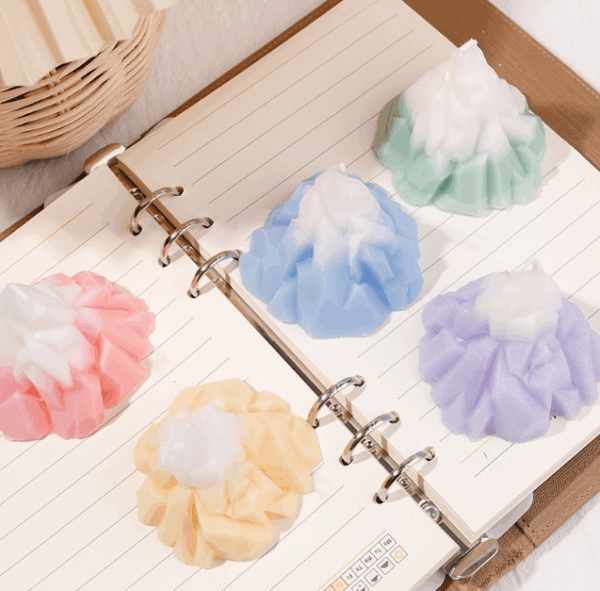 Wholesale Iceberg-Scented Sculpted Candles – Creative Aromatherapy Home Décor, Bulk Birthday Gift Sets, Eco-Friendly Soy Wax Fragrance for Events & Party Favors - Image 4