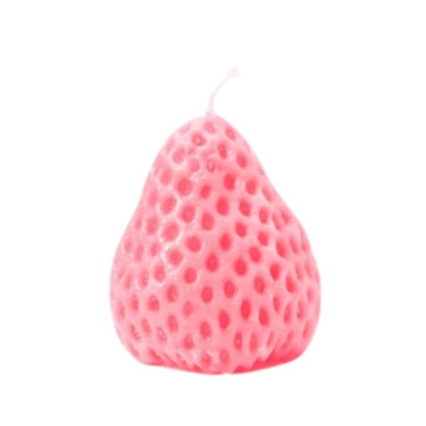 Realistic Strawberry-Shaped Soy Wax Candles – Bulk Wholesale Birthday Gifts, Wedding/Party Favors, Strawberry-Scented Aromatherapy Décor in Elegant Gift Box