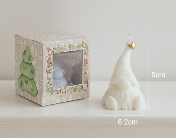 Limited Edition Santa Claus Shaped Scented Candle – Festive Holiday Winter Aromatherapy Décor, Christmas Fragrance Gift for Home & Seasonal Ambiance - Image 3