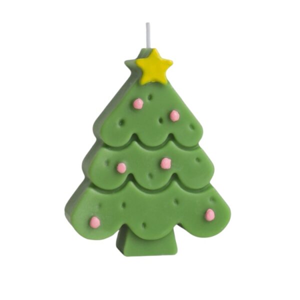 Wholesale Christmas Tree-Shaped Aromatherapy Candles Gift Set – Holiday Scented Candle Decor, Festive Party Favors, Fragrant Pine Candle Box for Christmas Gifting & Home Ambiance