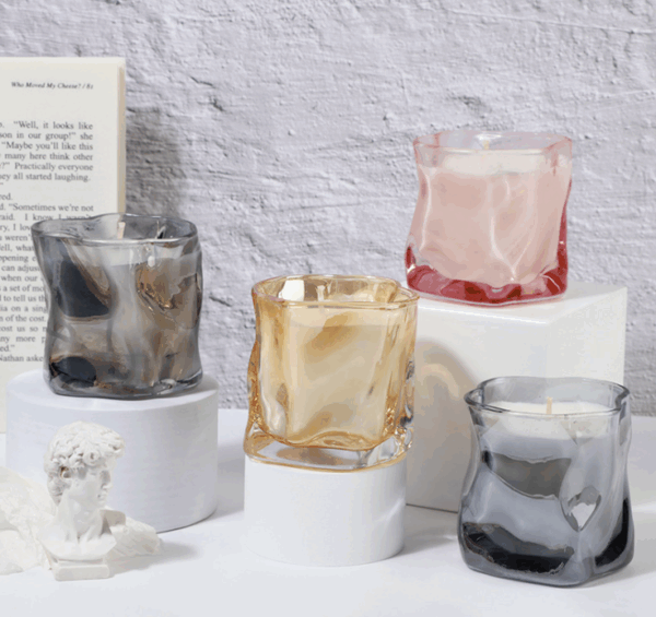 Wholesale Creative Colorful Twist-Cup Scented Candles – Decorative Home & Bedroom Aromatherapy, Eco-Friendly Fragrance Gifts, Wedding Party Favors - Image 4