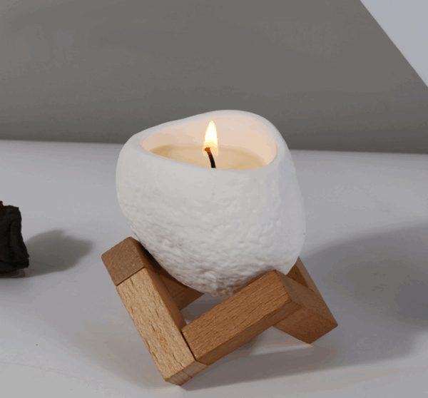 Handmade Smokeless Soy Wax & Plaster Scented Candles Wholesale – Home Fragrance, Eco-Friendly Aromatherapy, Wedding Gift, Party Favors, Decorative Ornaments - Image 2