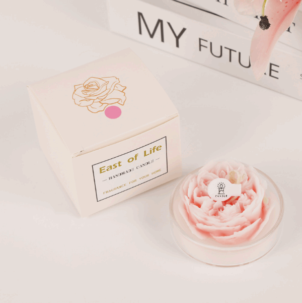 Wholesale Austin Rose Scented Candles – Hand-Poured Soy Wax Aromatherapy Gift Set for Mother’s Day, Home Décor & Events | Creative Floral Fragrance, Decorative Shape Ceramic Jar, Smokeless Luxury - Image 5