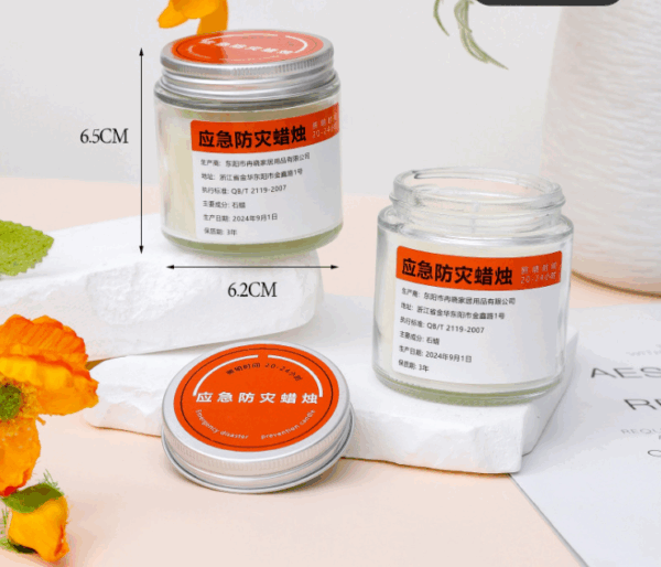 Emergency LED Flameless Candle - Smokeless Odorless Survival Lighting for Power Outages, Natural Disasters & Outdoor Safety | Eco-Friendly Portable Backup Light for Home & Disaster Kits