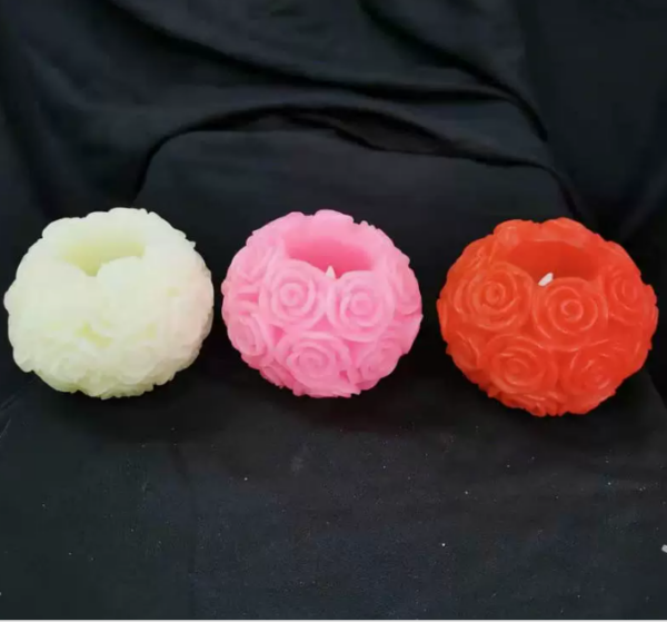 Rose Ball LED Flameless Candle Lights – Romantic Proposal Decoration, Creative Birthday Ambiance & Heartwarming Pathway Lighting for Special Occasions - Image 3