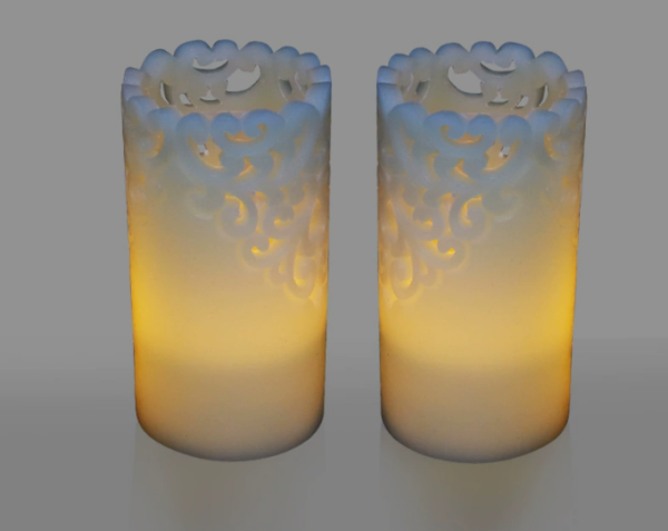 Laser-Carved Hollow LED Candle Lights – Wholesale Supplier Flameless Wedding & Festival Decors, Elegant Tabletop Ambiance Lighting for Parties, Home, or Events - Image 4